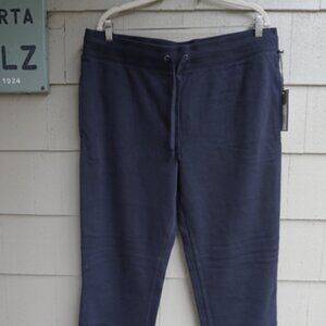 NWT Goodfellows & Co. Navy Jogger Fleece Sweatpants Pockets Size LT